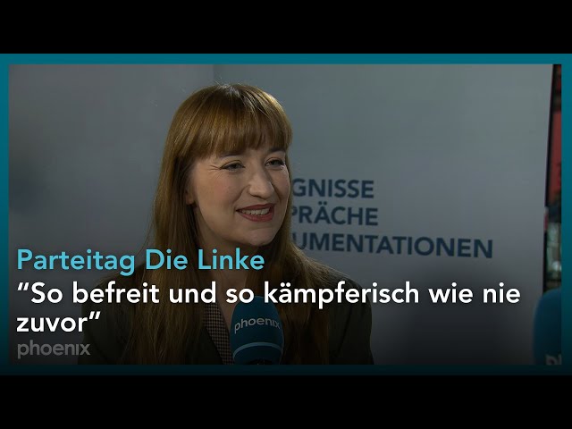 Parteitag Die Linke: Heidi Reichinnek (Spitzenkandidatin) im Interview | 18.01.25