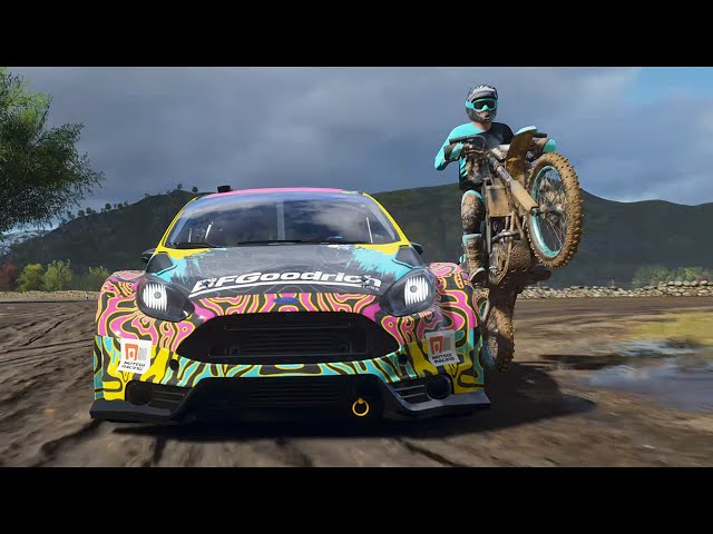 Forza Horizon 4 Ford Fiesta GRC (Xbox Series X 4K 60FPS)