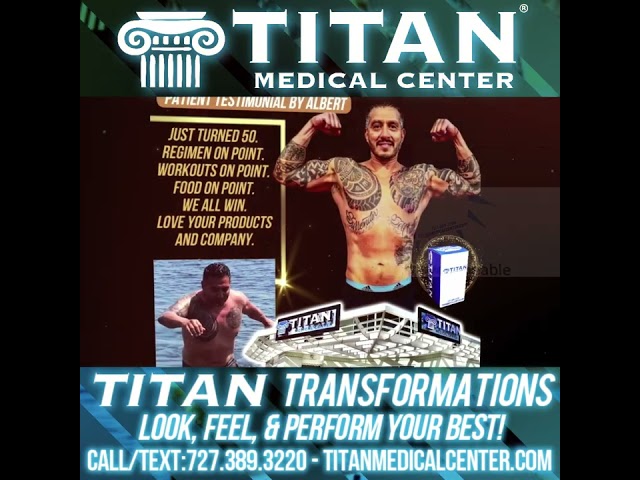 Patient Titan Transformations montage: the health & fitness results speak for themselves!