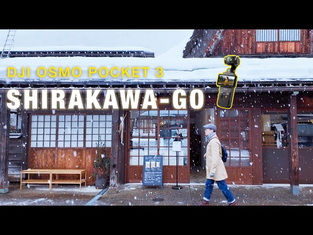 Walk Shirakawa-go Village with me | Silent Vlog | DJI Pocket 3