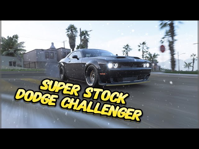 FORZA HORIZON 5 - THE BEST DODGE EVER (CHALLENGER SUPER STOCK)