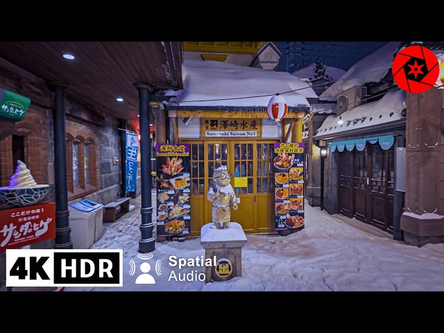 Snowy Adventures in Hokkaido, Japan - 4K HDR Spatial Audio