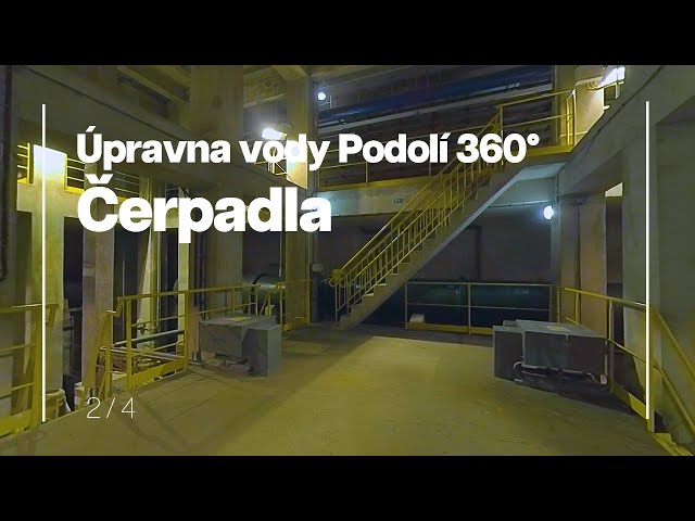 POTABLE WATER REATMENT PLANT PODOLÍ 360° |  2. Pumps and water supply