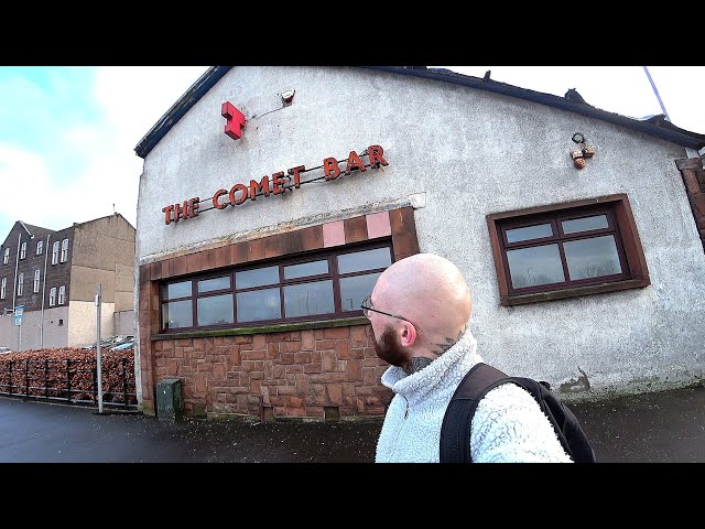 drinking in the WORKING CLASS pubs of SCOTLAND!