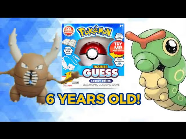 I play a SIX YEAR OLD Pokémon Pokeball game.