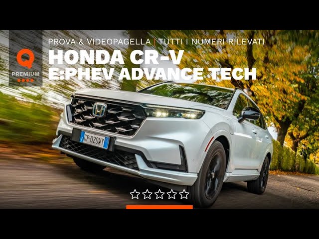 Honda CR-V Sport Touring: PRO e CONTRO, CONSUMI REALI dalla prova STRUMENTALE