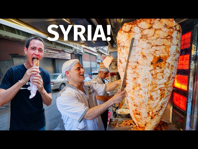 Best STREET FOOD in Syria!! 🇸🇾 31 Syrian Meals - Damascus to Aleppo!! [Full Documentary]