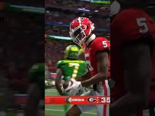 A Georgia football team finally doesn't choke huge lead