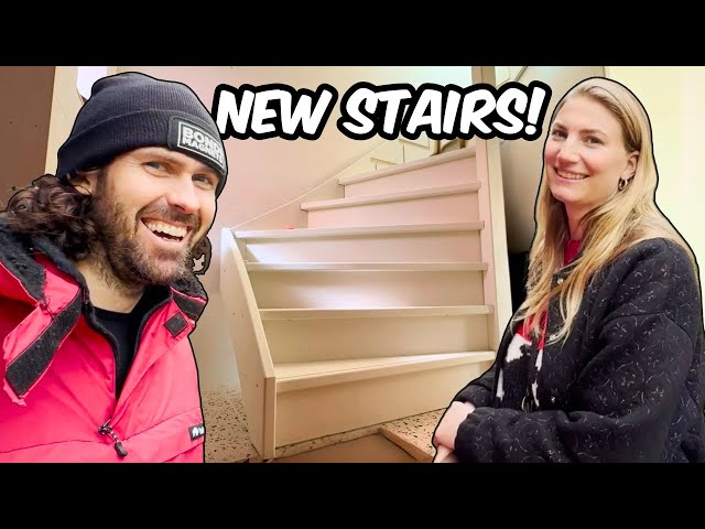 New Stairs Are Going In! Real Home Renovation Part 46