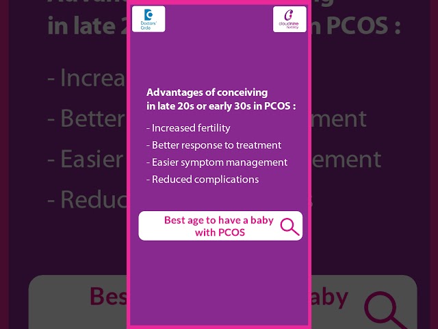 PCOD | Best Age to Get Pregnant with PCOS: Expert Tips & Fertility Advice #pcos -Dr. Seema Manjunath