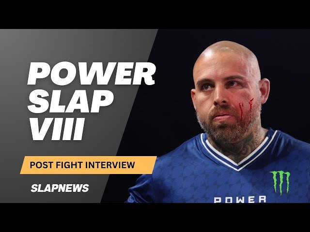 Isaih Quinones Makes A Statement At Power Slap 8