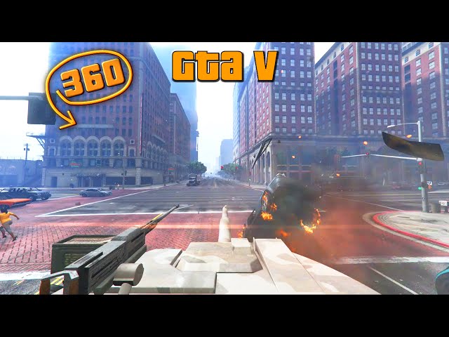 Gta 5 - Tank - Youtube 360 VR Panorama Experiment