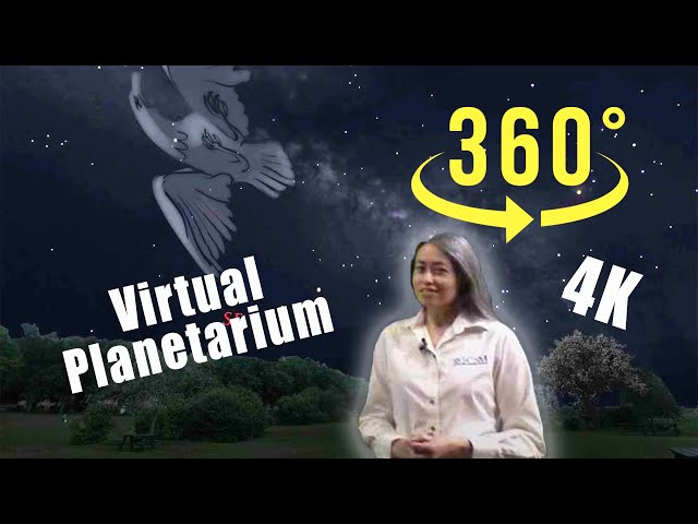 360 Interactive Virtual Reality Planetarium Night Sky Tour in 4K VR