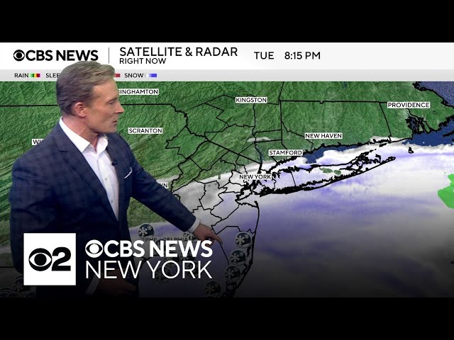 First Alert Weather: 2/11/25 8 p.m. snow update for NYC