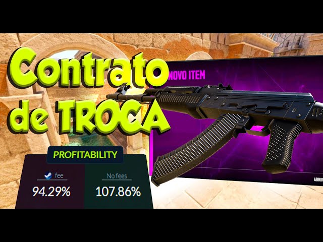 CONSEGUI! Realizei o Contrato de TROCA que fingi não existir - Aprenda LUCRAR com SKINS de CS2