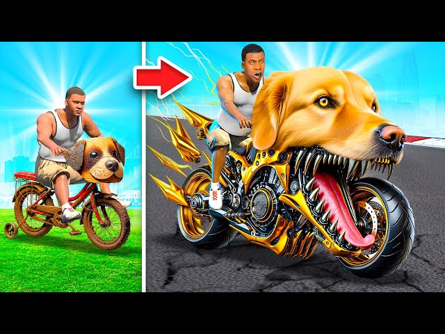 Upgrading DOG BIKES In GTA 5!