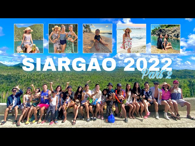 SIARGAO ISLAND (part 2) | 3D2N Travel Guide | Angelakwatsera Vlog