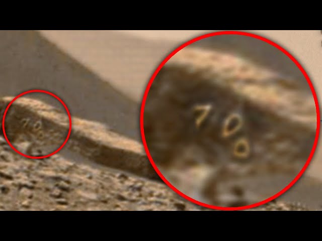 Number 100 on a Martian rock? (Strange Anomaly of Mars part 58)