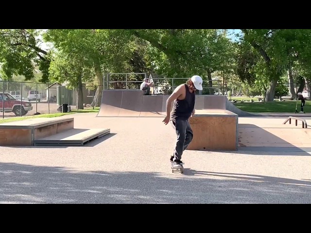 Brad Beech Skateboarding Pocatello Skatepark