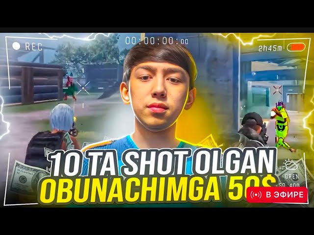 Mandan 10ta shot ogan obunachmga 15 uzs