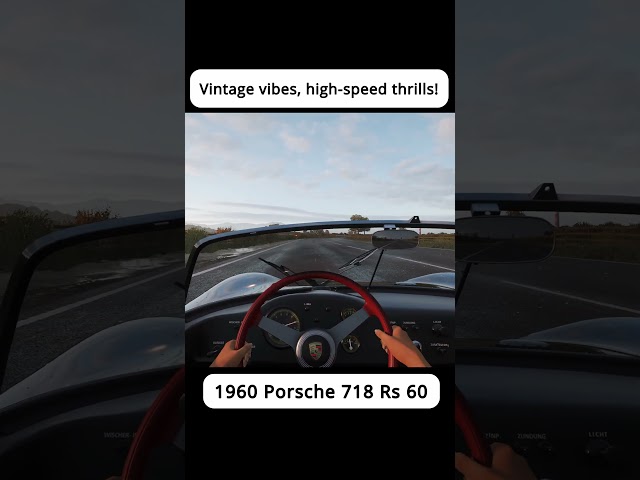 Vintage Vibes | 1960 Porsche 718 RS 60  Forza Horizon 4 #forzahorizon4gameplay #forzahorizon4 #short