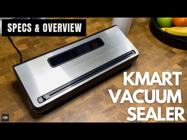 Kmart Anko Vacuum Food Sealer | Specs & Overview