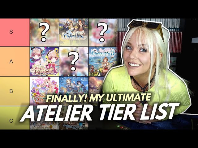 Atelier TIER LIST - Where to start? Entire Game Series RANKED! - Ircha Gaming