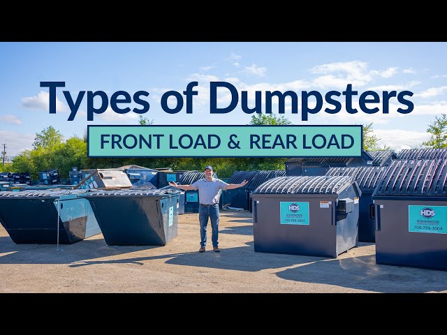 Types of Commercial Dumpsters