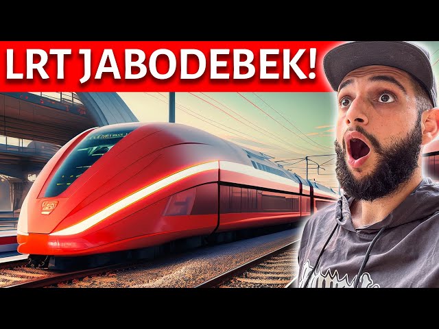 LRT JABODEBEK Begins to Operate! 🇮🇩 - FOREIGNER Surprised At LRT!