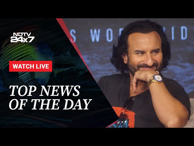 Budget 2025 Updates | Actor Saif Ali Khan | Delhi Election 2025 | CM Yogi Rally in Delhi | NDTV LIVE