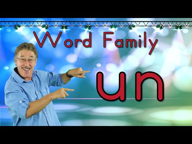 Word Family -un | Phonics Song for Kids | Jack Hartmann