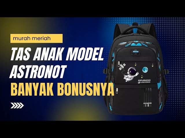 Unboxing tas anak SD murah