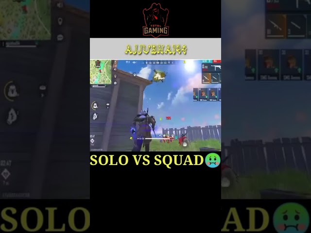 Ajjubhai94 vs unlimited enemy😱Solo vs Squad 🤫🤫🤫#ajjubhai #shorts