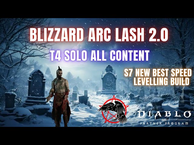 Diablo 4 - Blizzard Arc Lash - SOLO All T4 Content