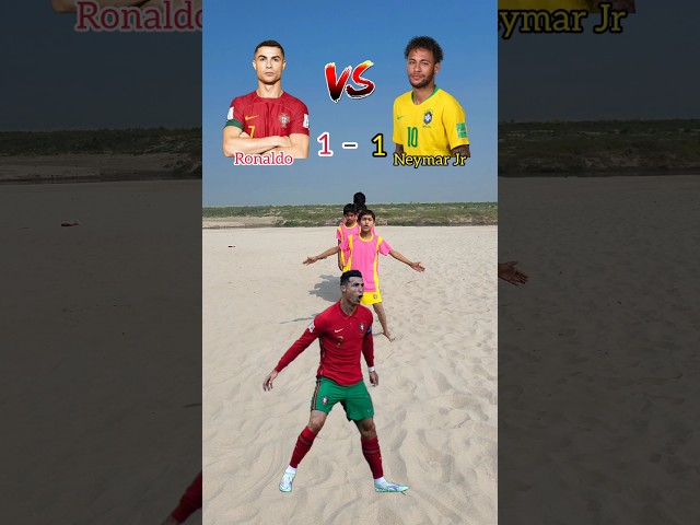 Ronaldo vs Neymar Jr 🇵🇹 vs🇧🇷 fans #shorts #football #ronaldo #neymar #trending #youtube #short #vs