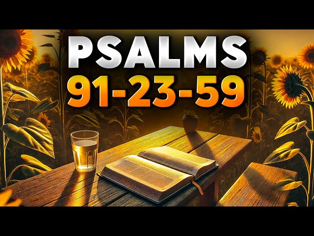 3 Most Powerful Prayers with Bible Teachings | Psalm 91, Psalm 23, Psalm 59