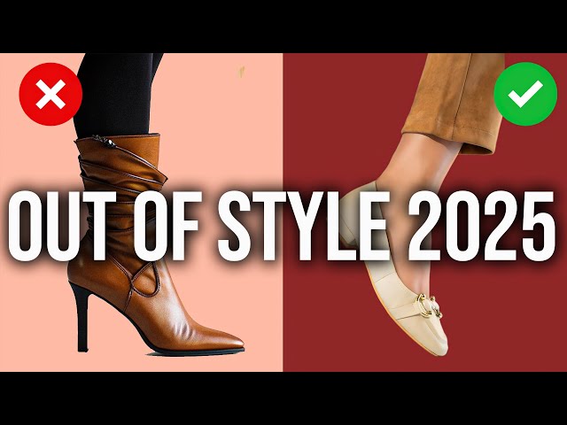 12 Shoe Trends Out Of Style In 2025 & What to Wear Instead