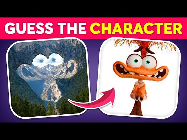 Guess the INSIDE OUT 2 Characters by ILLUSION 😁😭😱🤢😡 Squint Your Eyes | Inside Out 2 Movie Quiz