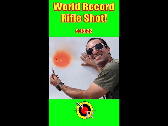 World Record Rifle Shot! 4.4 Miles! Short 9-13-22