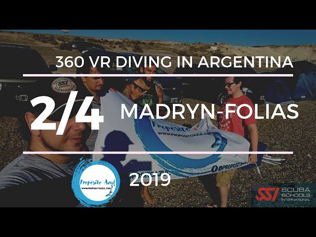 360 VR DIVE Argentina Puerto Madryn 2/4