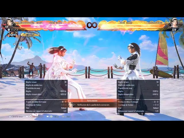 TEKKEN8_ Jun phase offensive frame trap +6f, 10f vs rage reversal