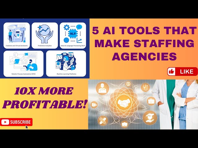 5 AI Tools That Make Staffing Agencies 10x More Profitable!