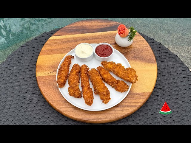 Crispy corn flakes chicken tenders