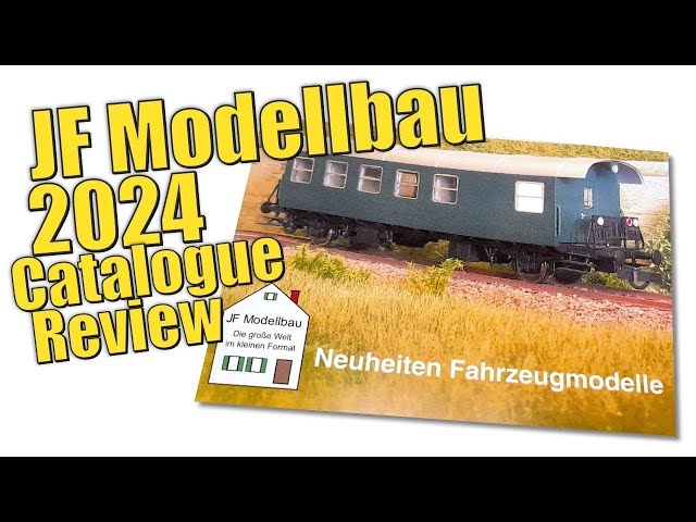 JF Modellbau Austrian Model Railways Catalogue 2024 Review in English