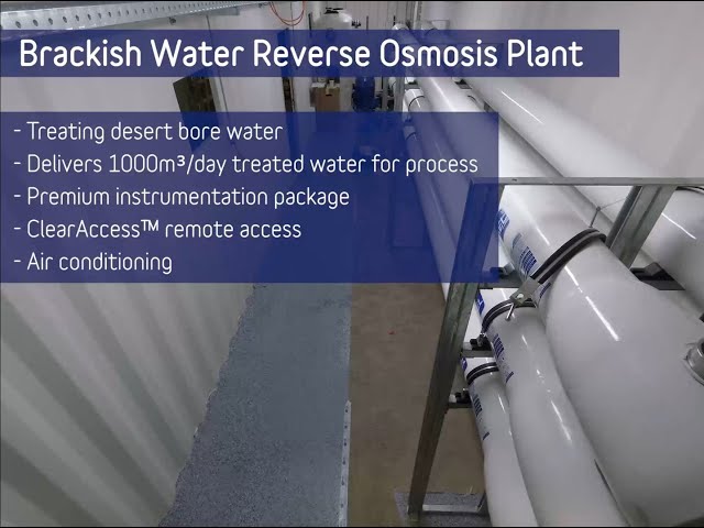 Time Lapse of Reverse Osmosis Plant Build