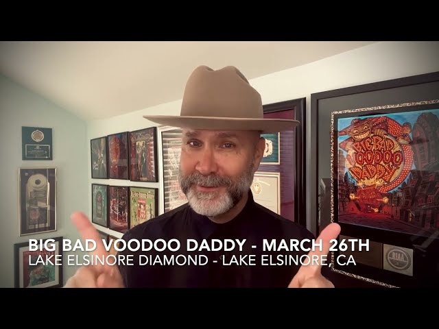 Big Bad Voodoo Daddy is coming to town!