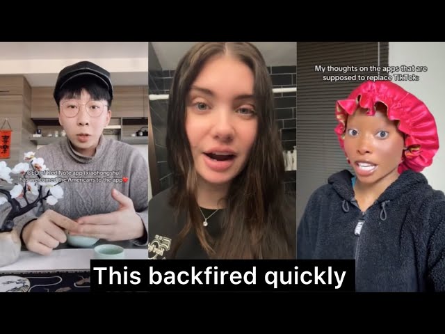 American refugees migration to Red Note, China TikTok app reactions is everything! Part 1