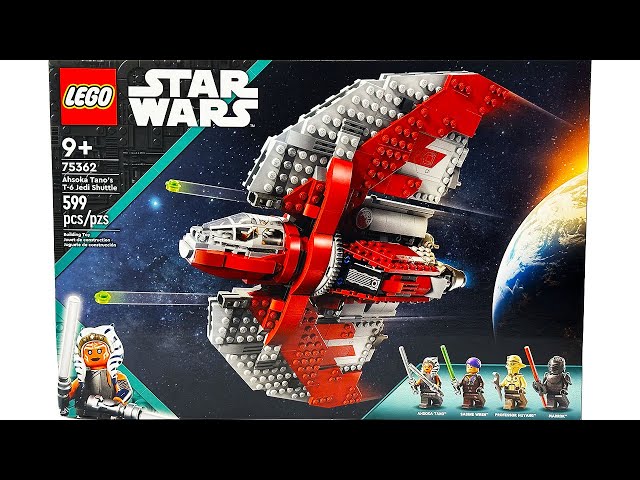 LEGO Star Wars Ahsoka Tano's T-6 Jedi Shuttle (75362) Review!