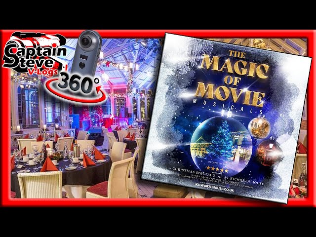 Kilworth House Xmas Meal And Movie Musical Theatre In The Orangery 4K 360 Video