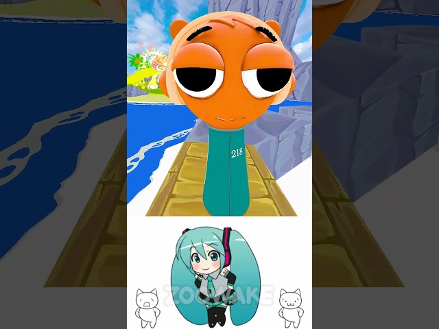 MIKU HATSUNE INCREDIBOX SPRUNKI CHIPI CHAPA HORROR BAILEY ZOMBIE vs JELLY FISH POPPY IN Garry's Mod